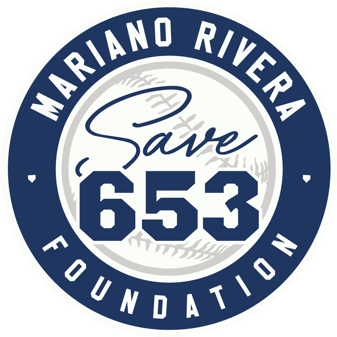 Mariano Rivera Save 653 Foundation Logo