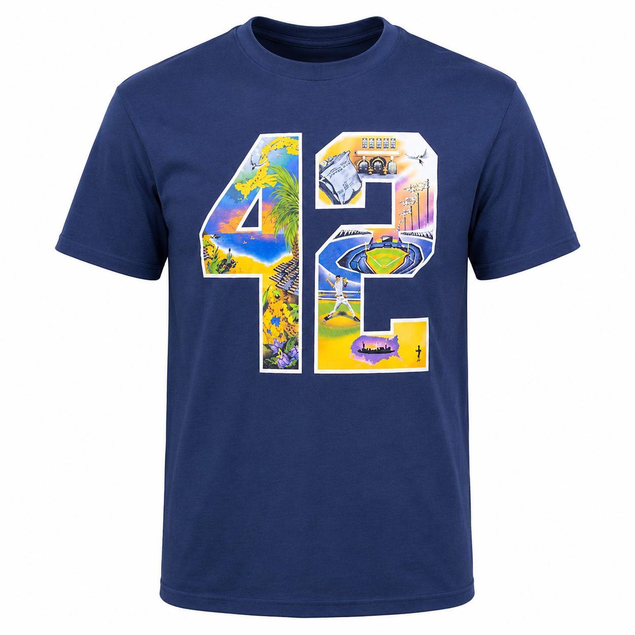 42 T-Shirt Navy