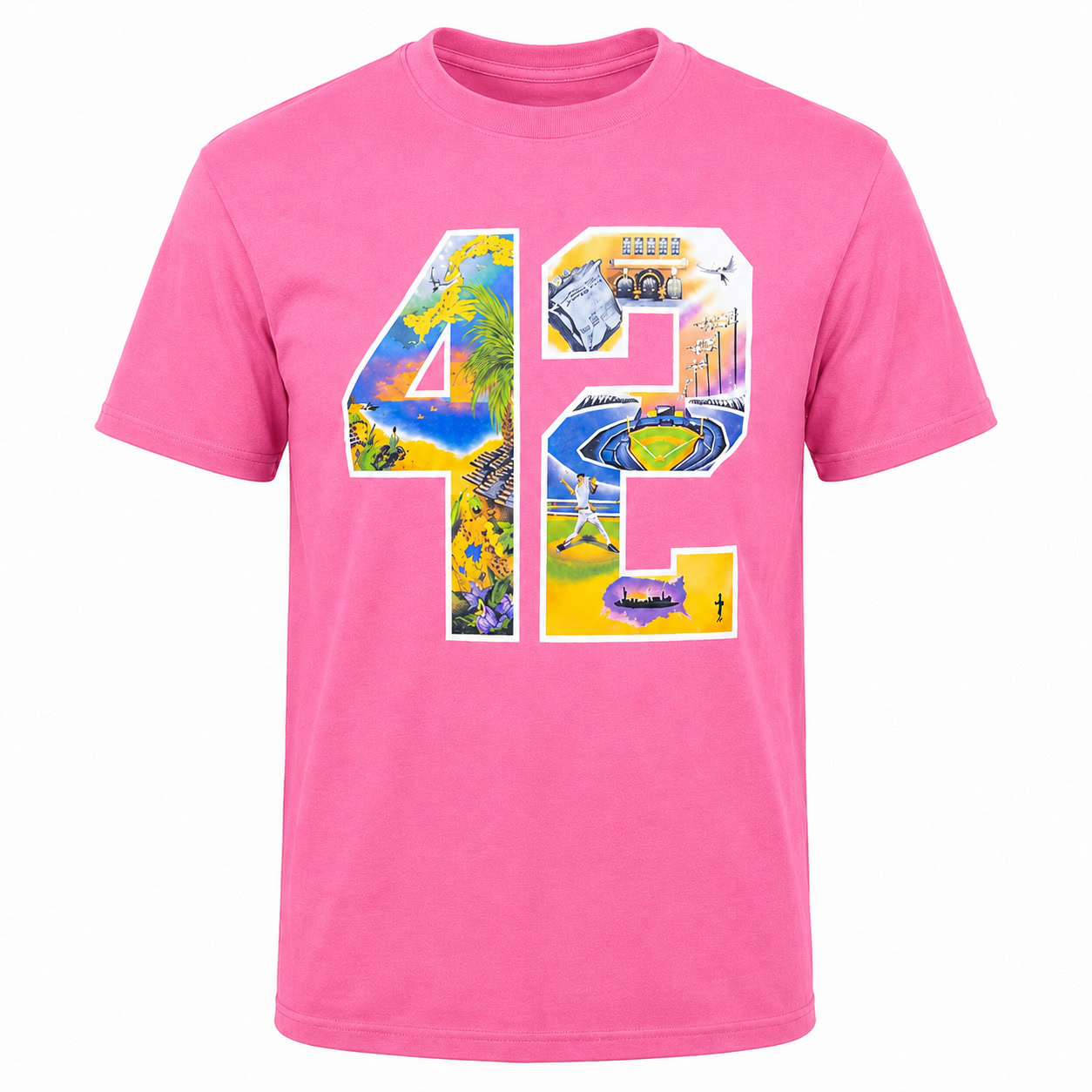 42 T-Shirt Pink