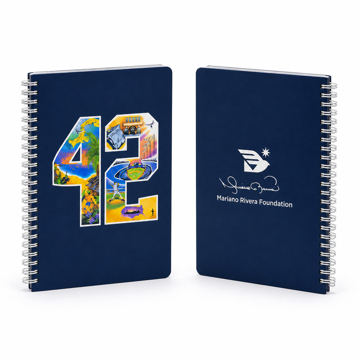 Mariano Rivera Foundation Spiral Notebook